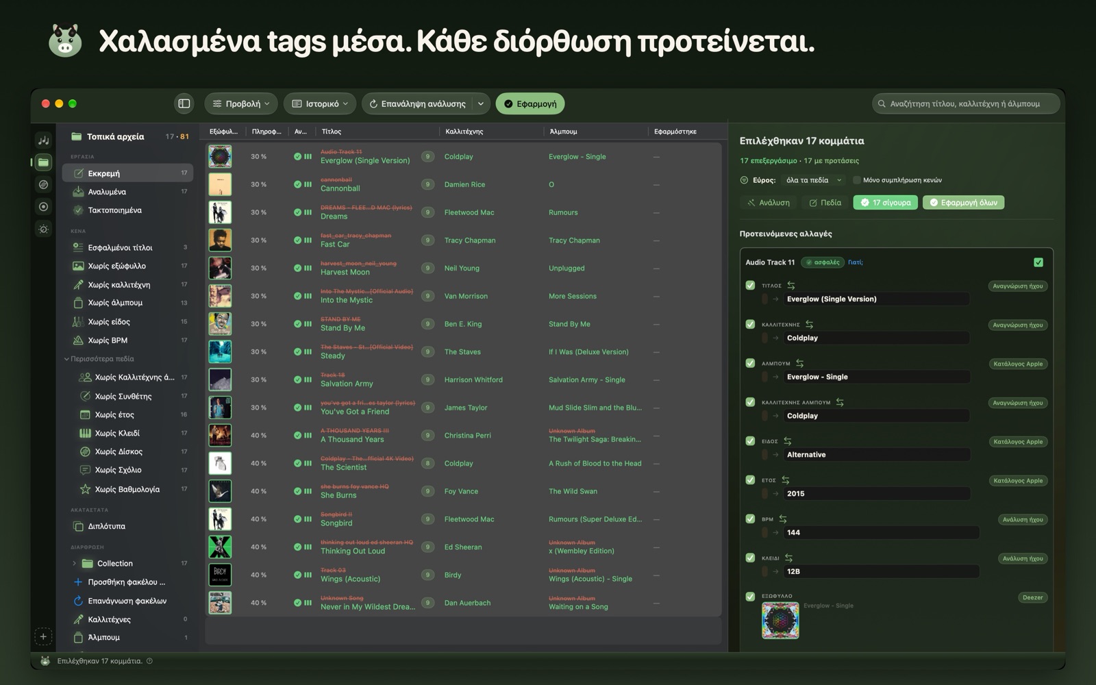 Χαλασμένα tags μέσα. Κάθε διόρθωση προτείνεται.